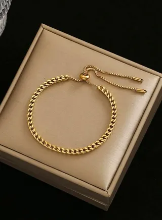 18k Gold Plated Bracelet For Women 