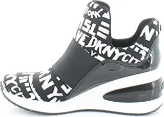 DKNY Women's Slip on Wedge Heel Sneaker