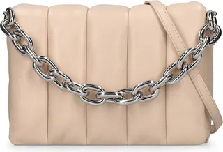 Brynn panel quilted leather bag