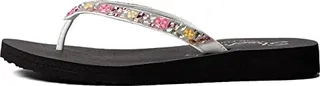 Skechers Cali Women's womens Meditation - Daisy Garden Flip Flop