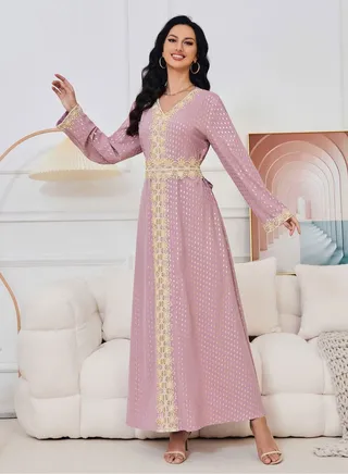 Muslim Fashion Gilded Robe 