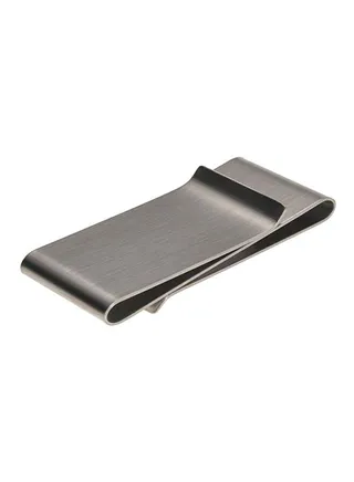 Double-Sided Smart Money Clip Silver 