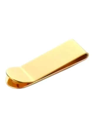 Money Clip Credit Card Holder Gold 