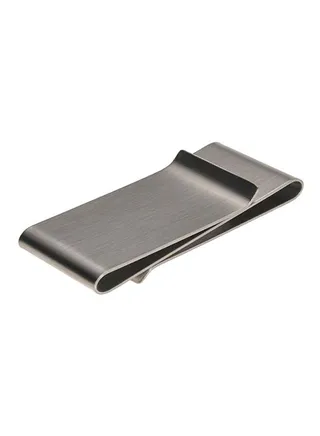 Double-Sided Smart Money Clip Silver 