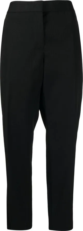 Cropped Tailored Trousers