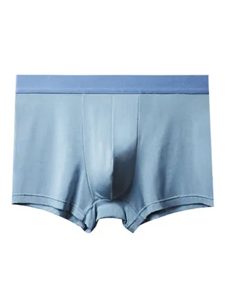 Comfortable Mid-Rise Boxers Blue 