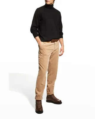 Men's Wool-Cashmere Turtleneck Sweater