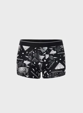 Graphic Print Trunks 