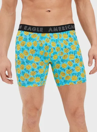 Pineapple Print Trunks 