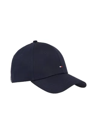 Women's Essential Flag Embroidery Baseball Cap -  Pure organic cotton twill, Blue 