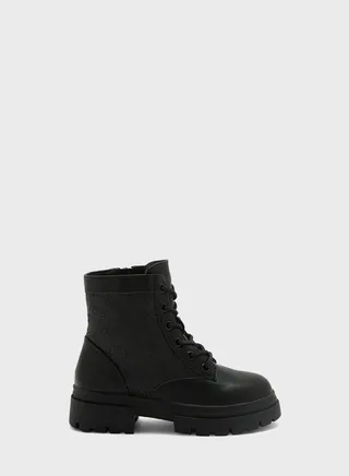 Kids Lace Up Boots 