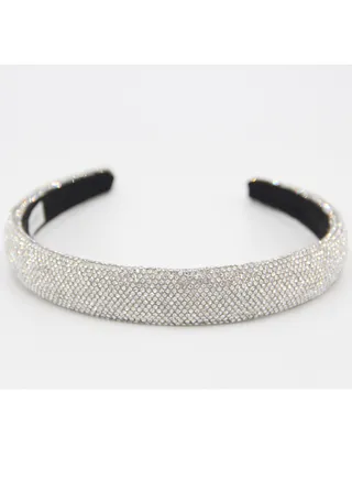 Headband Anna For Women's and  Girls Silver 