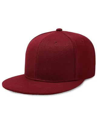 Snapback Flat Bim Hip-hop Hat Baseball Cap - Adjustable Unisex Dad Hat for Running, Workouts, and Outdoor Activities in All Seasons 