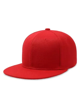 Snapback Flat Bim Hip-hop Hat Baseball Cap - Adjustable Unisex Dad Hat for Running, Workouts, and Outdoor Activities in All Seasons 