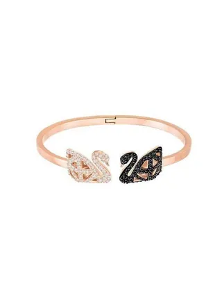 Facet Swan Bangle 