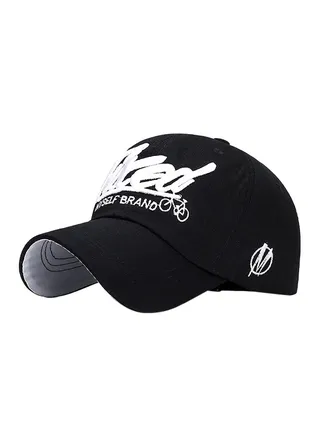 Baseball Snapback Cap Black 