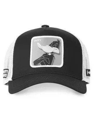 Looney Tunes Pato Lucas Daffy Duck Unisex Adult Trucker Cap Black 