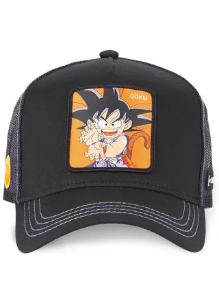 Dragon Ball Goku Unisex Adult Trucker Cap Black 
