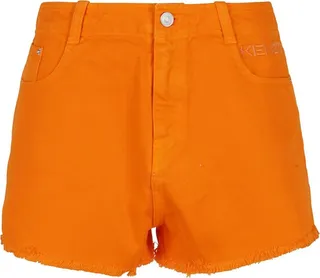 Kenzo Frayed Edge Denim Shorts