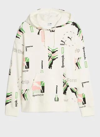 Classics Aop Brand Love Hoodie 