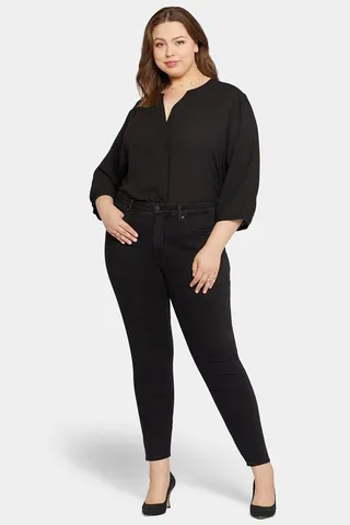 NYDJ Women's Plus Size LE Silhouette HR AMI Skinny