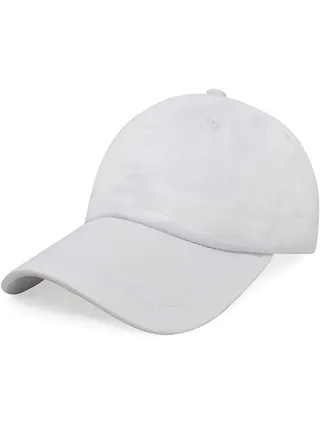 YANEK Plain Baseball Cap | 100% Cotton Hat | Classic & Adjustable | Dad Caps | For Men and Women 