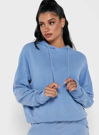 Draw String Logo Hoodie 