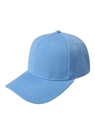 Baseball Snapback Cap Sky Blue 