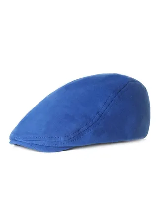 Solid wool Beret Blue 
