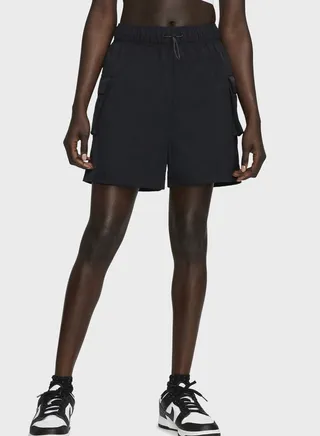 Essential Woven High-Rise Shorts