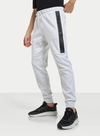Kappa Solid Joggers with Pockets and Drawstring Closure 