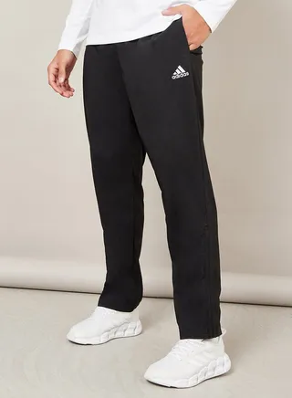 Aeroready Essentials Open Hem Embroidered Trackpants 