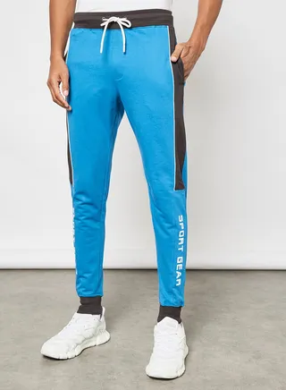 Regular Fit Joggers Royal Blue/Black 