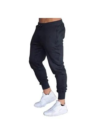 Men's Fitness Running Pants Black 