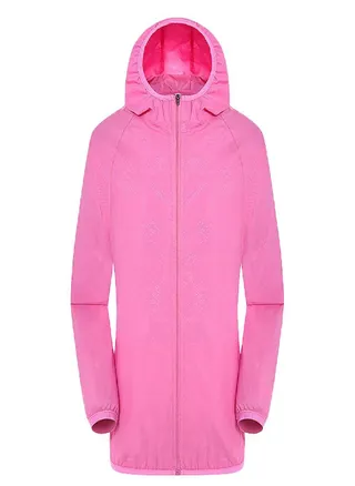 Men's Women Casual Jackets Windproof Ultra-Light Rainproof Windbreaker Top 