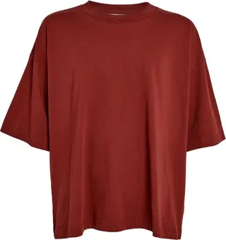 Studio Nicholson Cotton Dropped-Shoulder T-Shirt