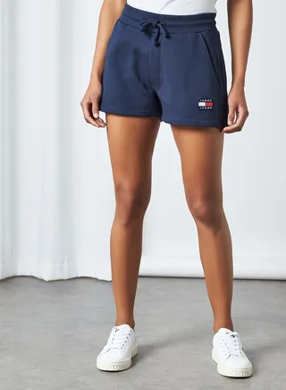 Logo Badge Sweat Shorts Twilight Navy 