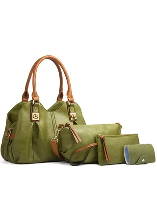 Retro Women's Four Piece Bag Set 
