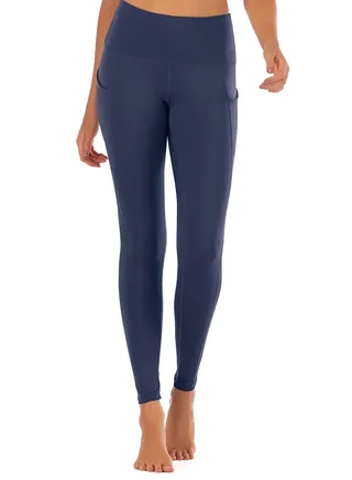 European and American yoga pants stretch tight waist Amazon fitness pants women's naked skin yoga pants 