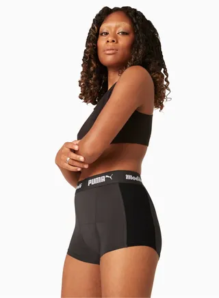 x Modibodi Womens Active Boyshort (Moderate-Heavy) 