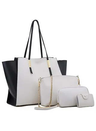 Simple Letter Bag Four Piece Set 
