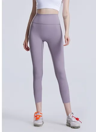 Solid Stretch Yogo Pants Purple 