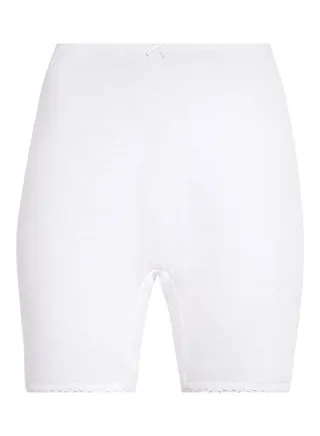High Waist  Slim Comfortable Inner Shorts Ivory 