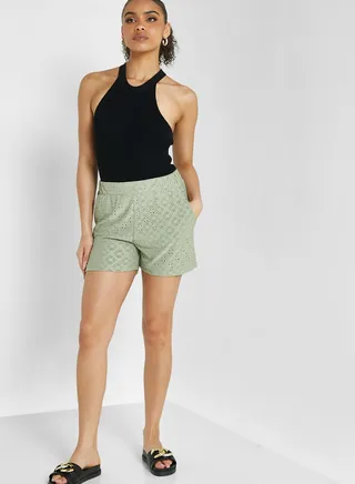 High Waist Mini Shorts 
