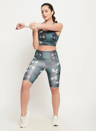 Clovia Comfort Fit Active wear High Rise shorts 
