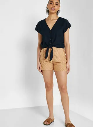 High Waist Mini Shorts 