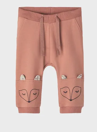 Kids Fox Print Sweatpants 