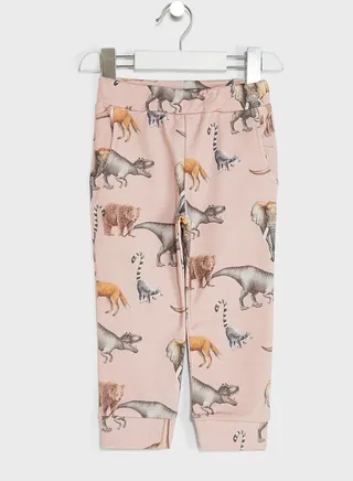 Kids Dino Print Sweatpants 