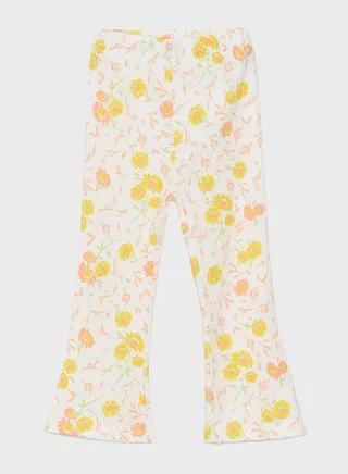Infant Floral Print Sweatpants 