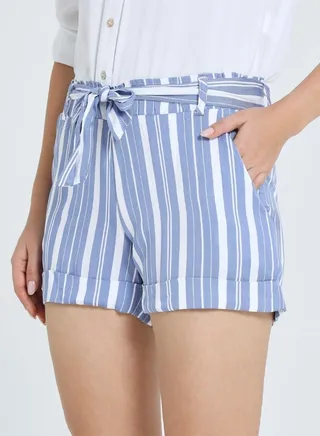 Hailys Women's Shorts , Blue 